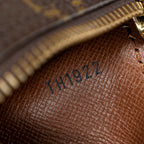 Handbag Papillon 26 Brown Monogram Canvas
