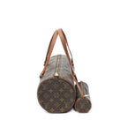 Shoulder Bag Papillon 30 Brown Monogram Canvas
