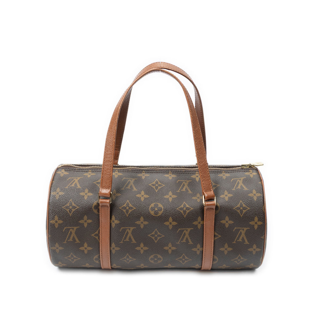 Shoulder Bag Papillon 30 Brown Monogram Canvas