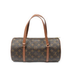 Shoulder Bag Papillon 30 Brown Monogram Canvas