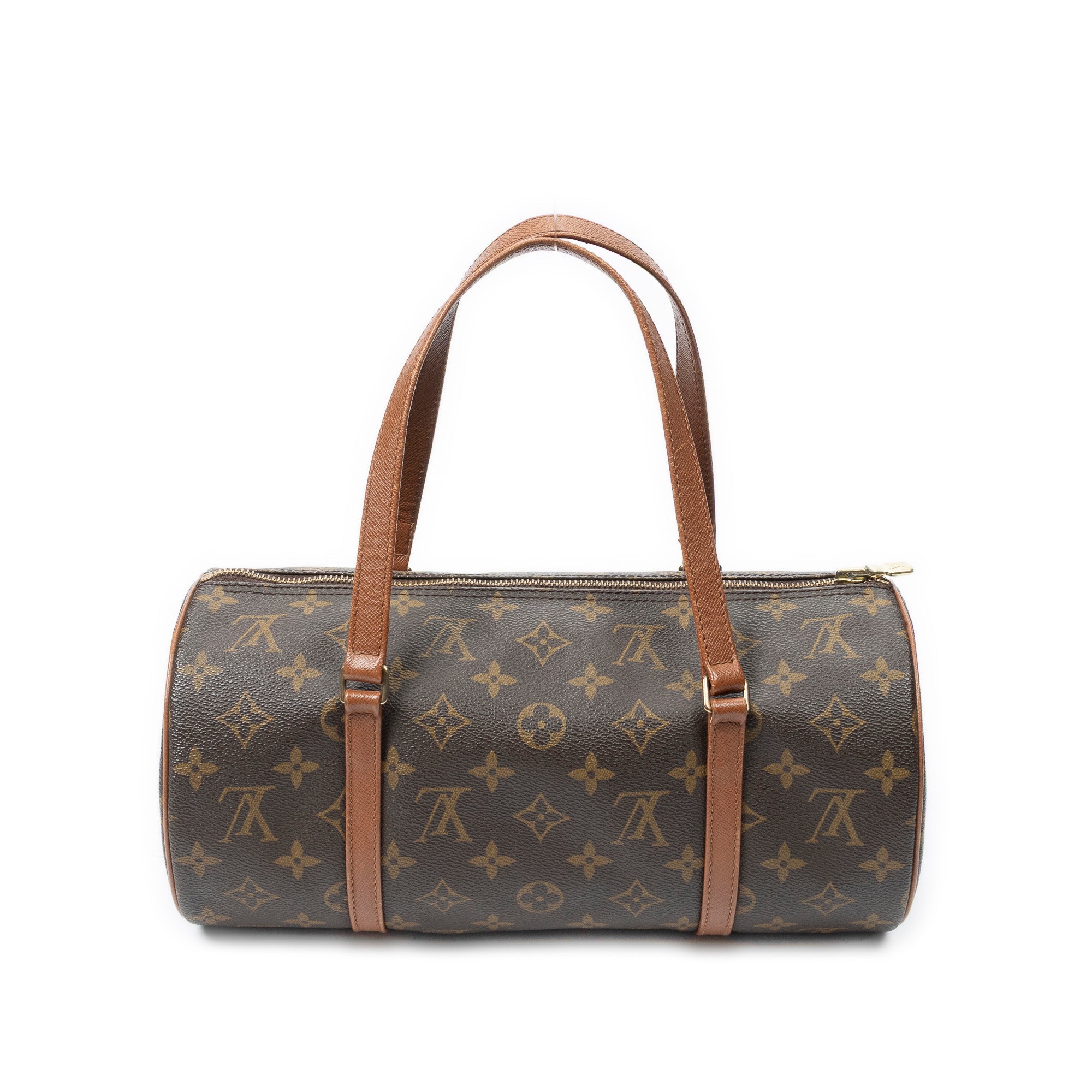 Shoulder Bag Papillon 30 Brown Monogram Canvas
