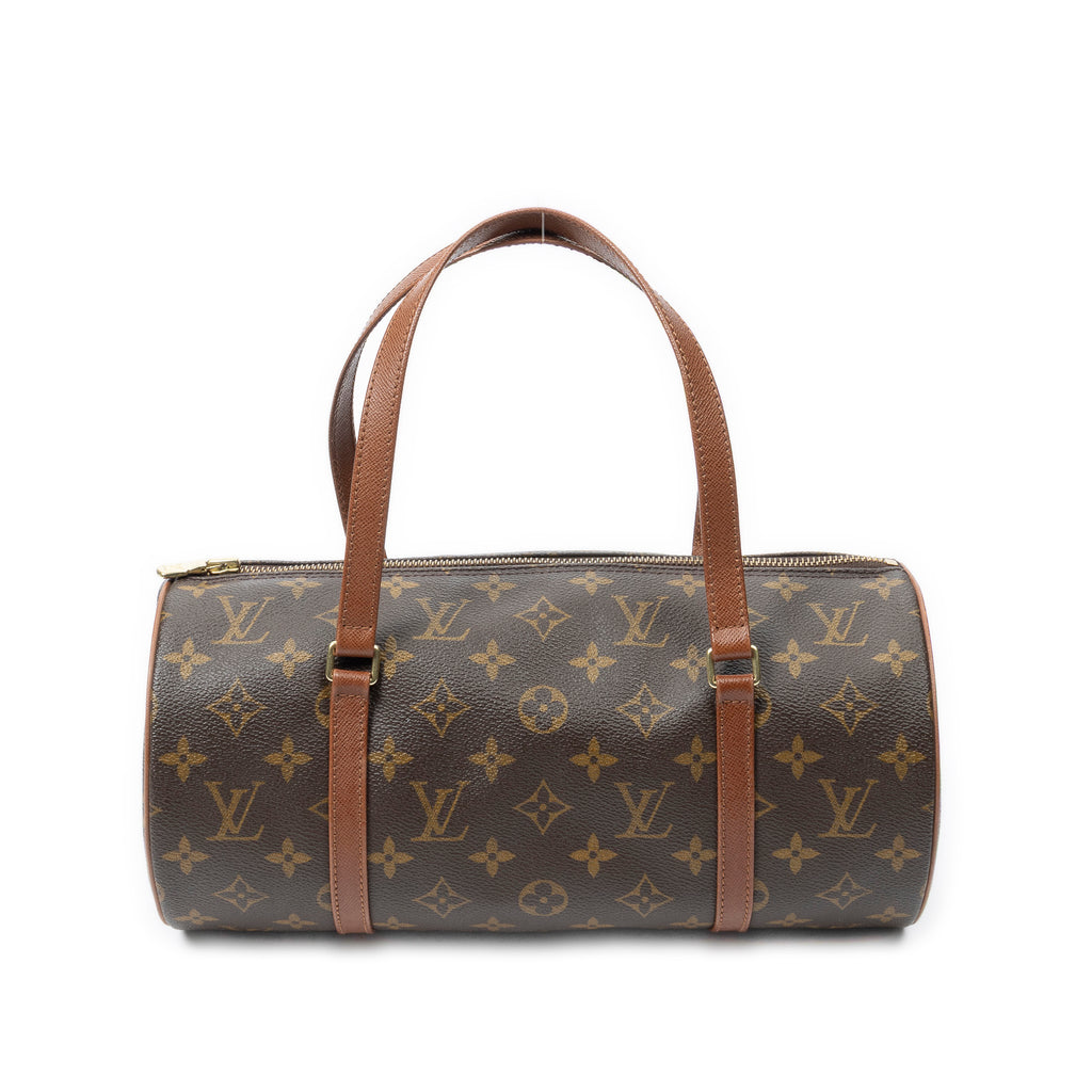 Shoulder Bag Papillon 30 Brown Monogram Canvas