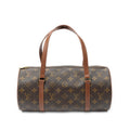 Shoulder Bag Papillon 30 Brown Monogram Canvas
