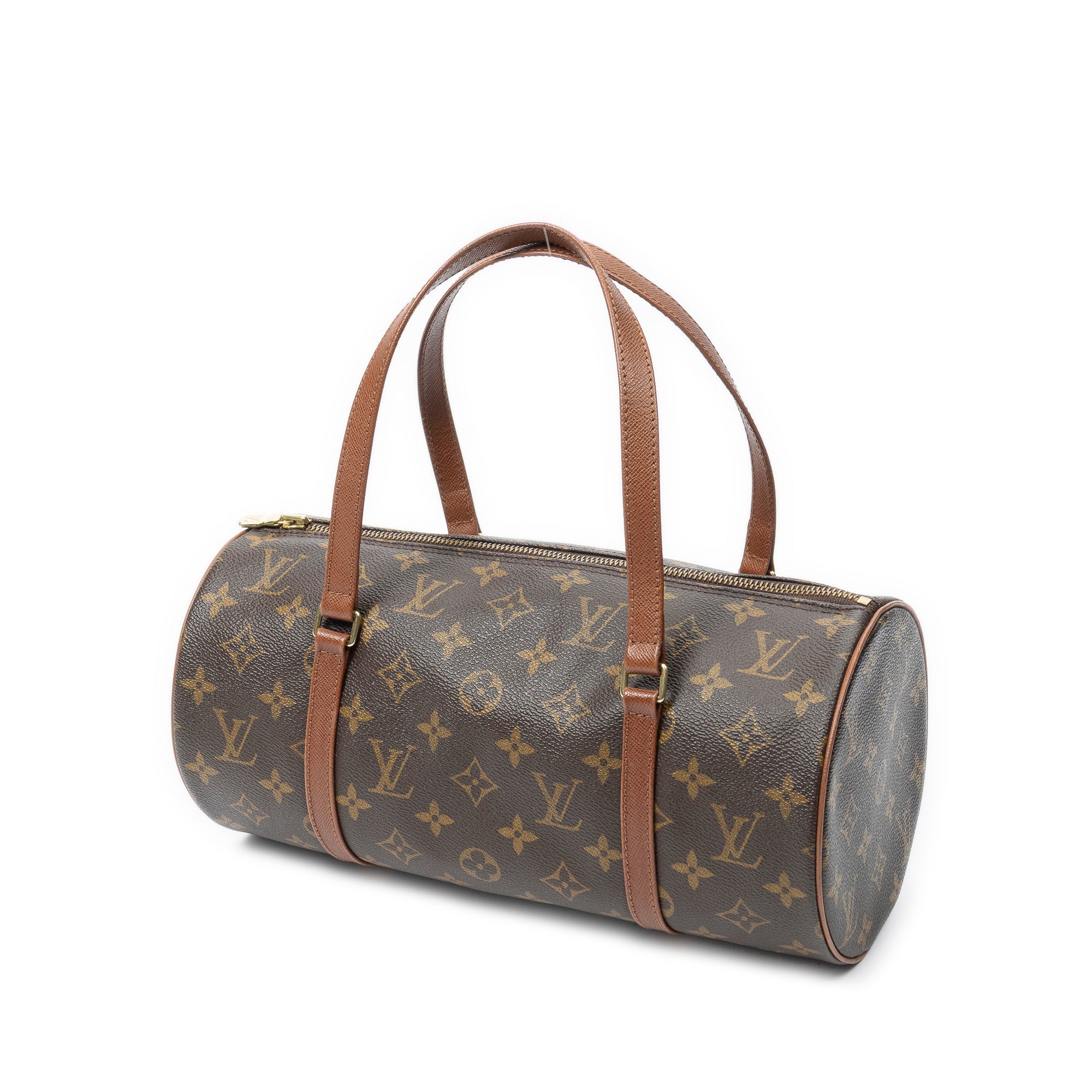 Shoulder Bag Papillon 30 Brown Monogram Canvas