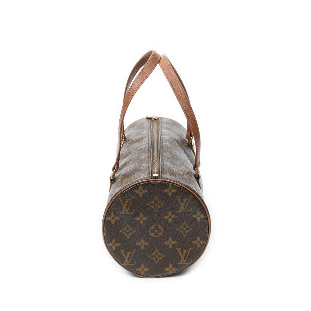Shoulder Bag Papillon 30 Brown Monogram Canvas