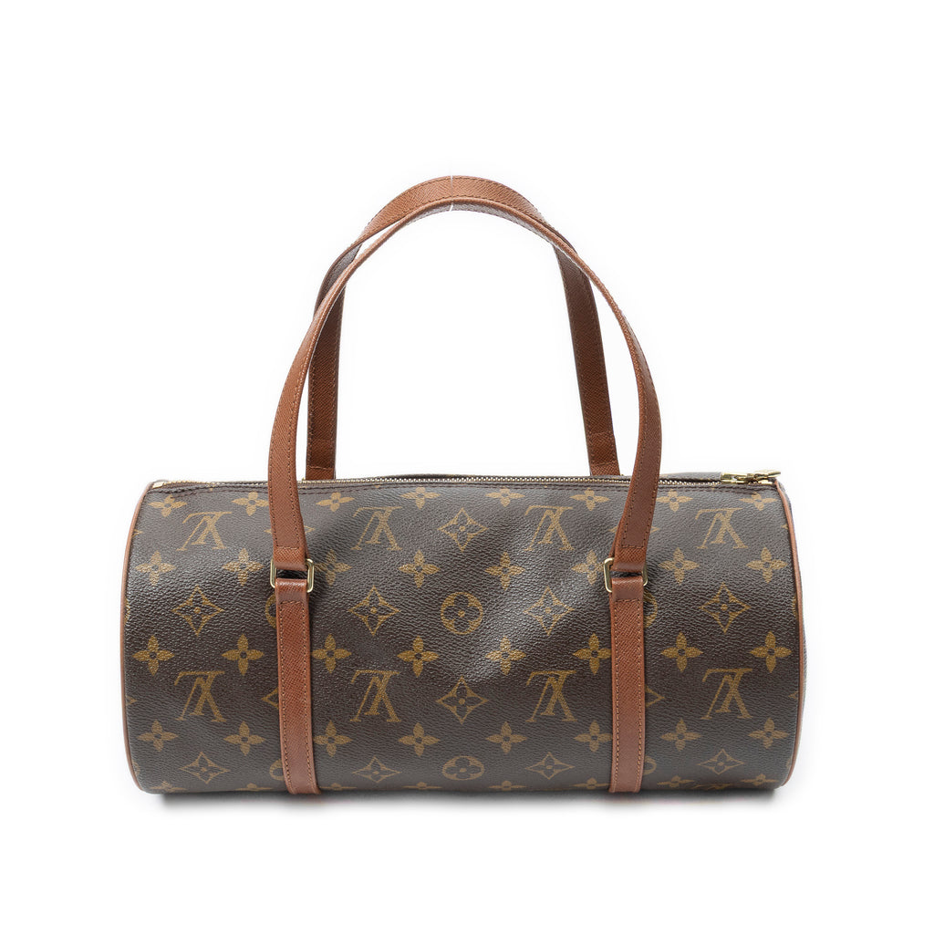 Shoulder Bag Papillon 30 Brown Monogram Canvas
