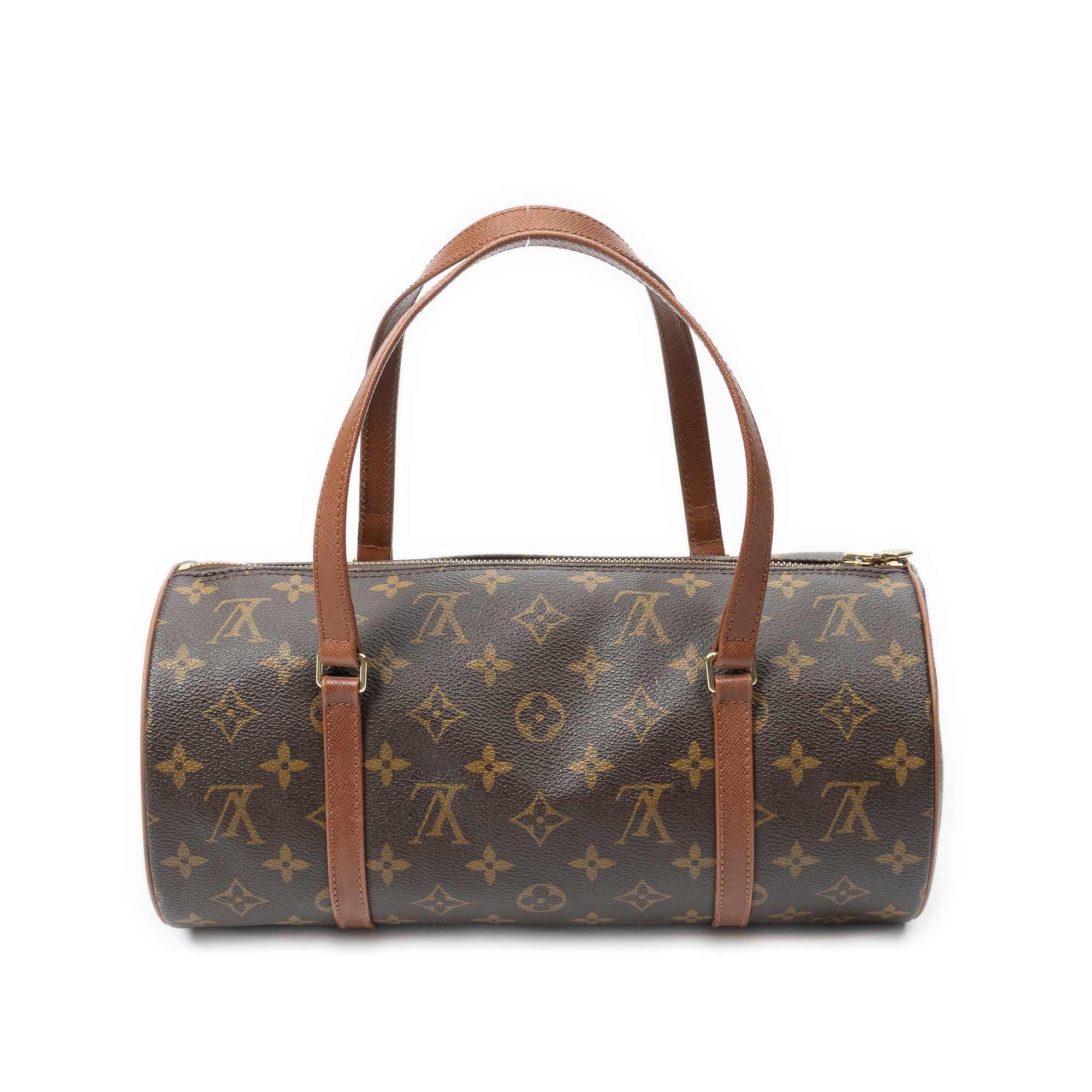 Shoulder Bag Papillon 30 Brown Monogram Canvas