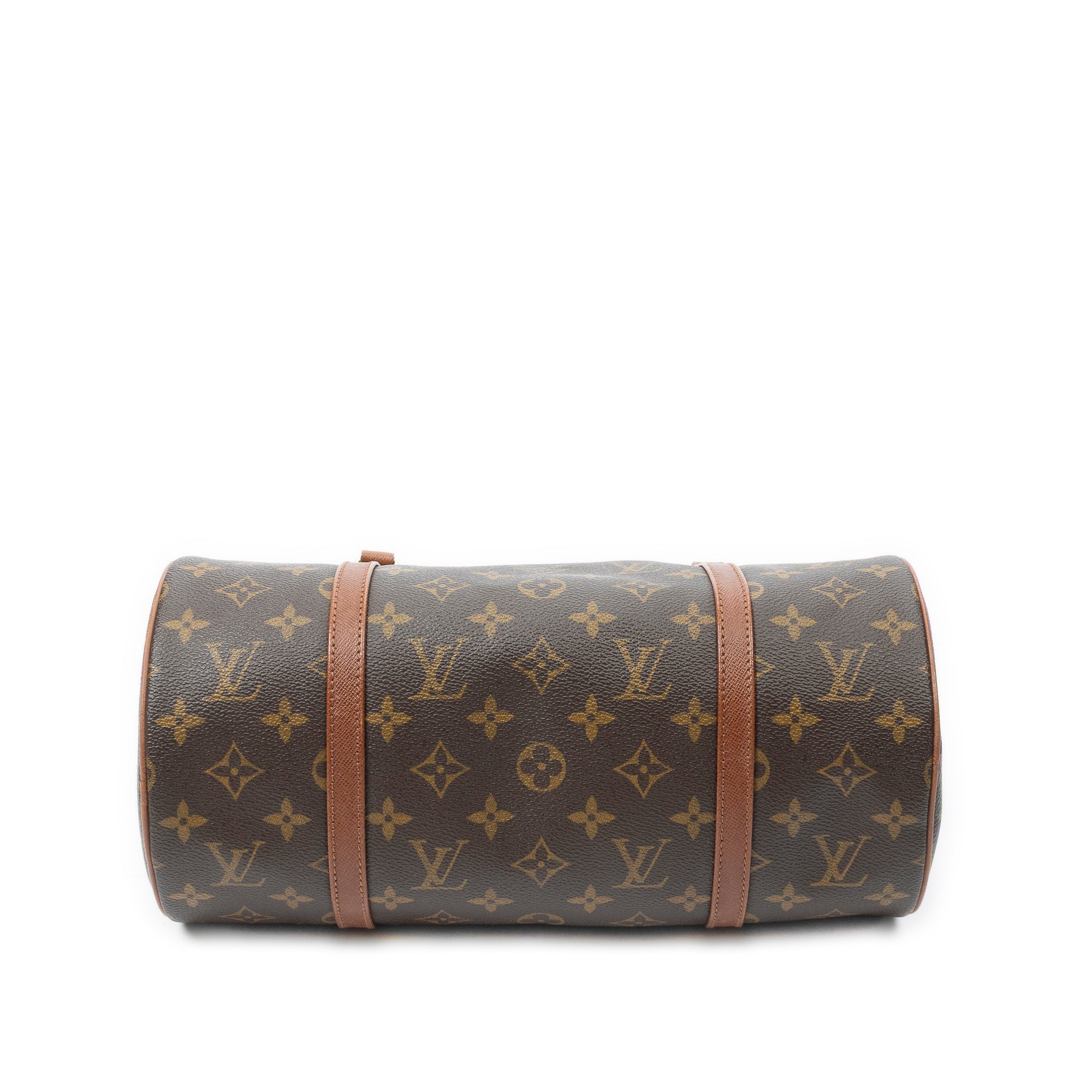 Shoulder Bag Papillon 30 Brown Monogram Canvas