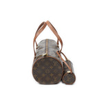 Shoulder Bag Papillon 30 Brown Monogram Canvas