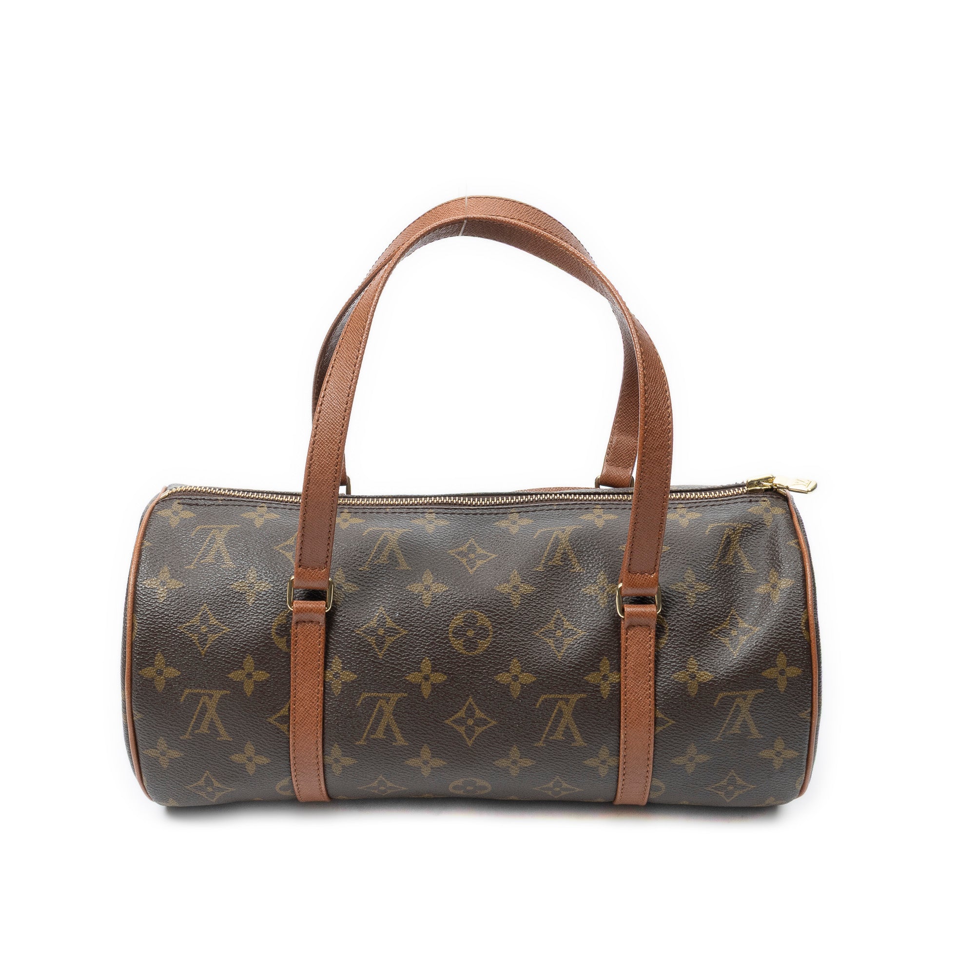 Shoulder Bag Papillon 30 Brown Monogram Canvas