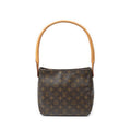 Shoulder Bag Looping MM Brown Monogram Canvas