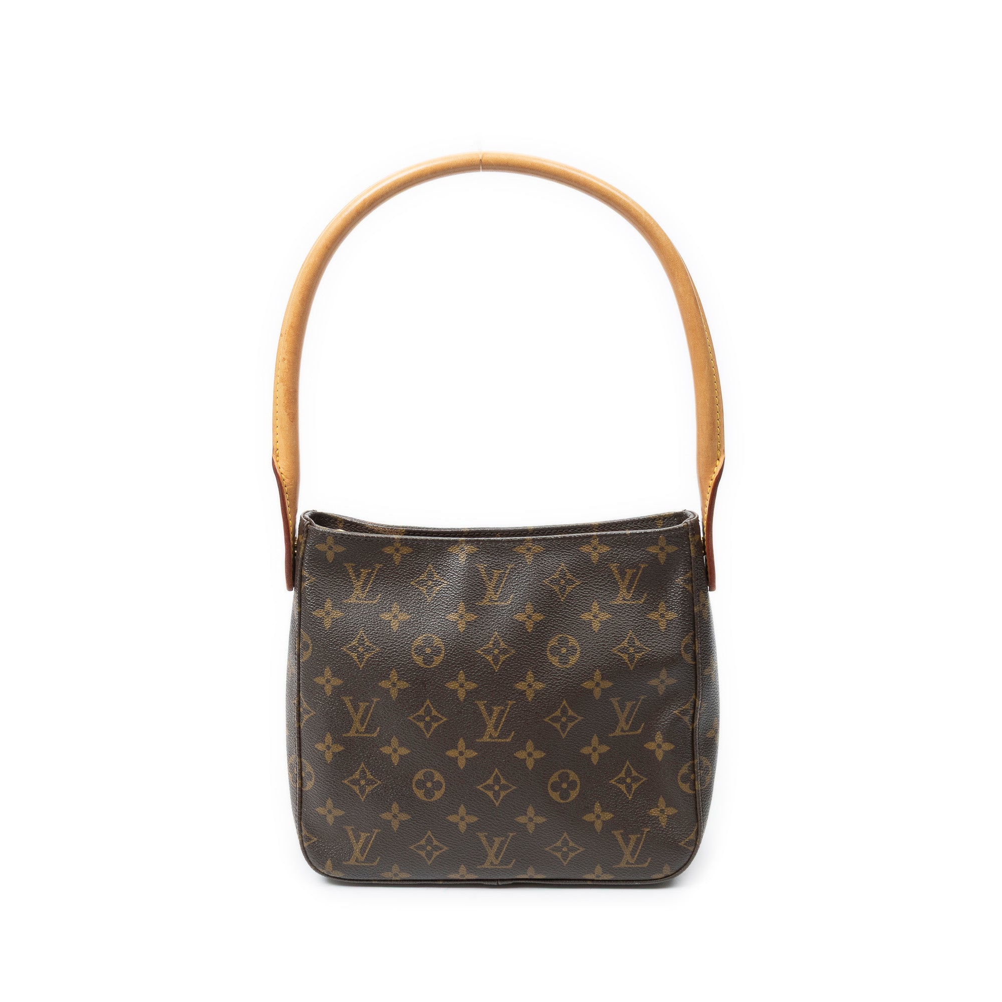 Shoulder Bag Looping MM Brown Monogram Canvas