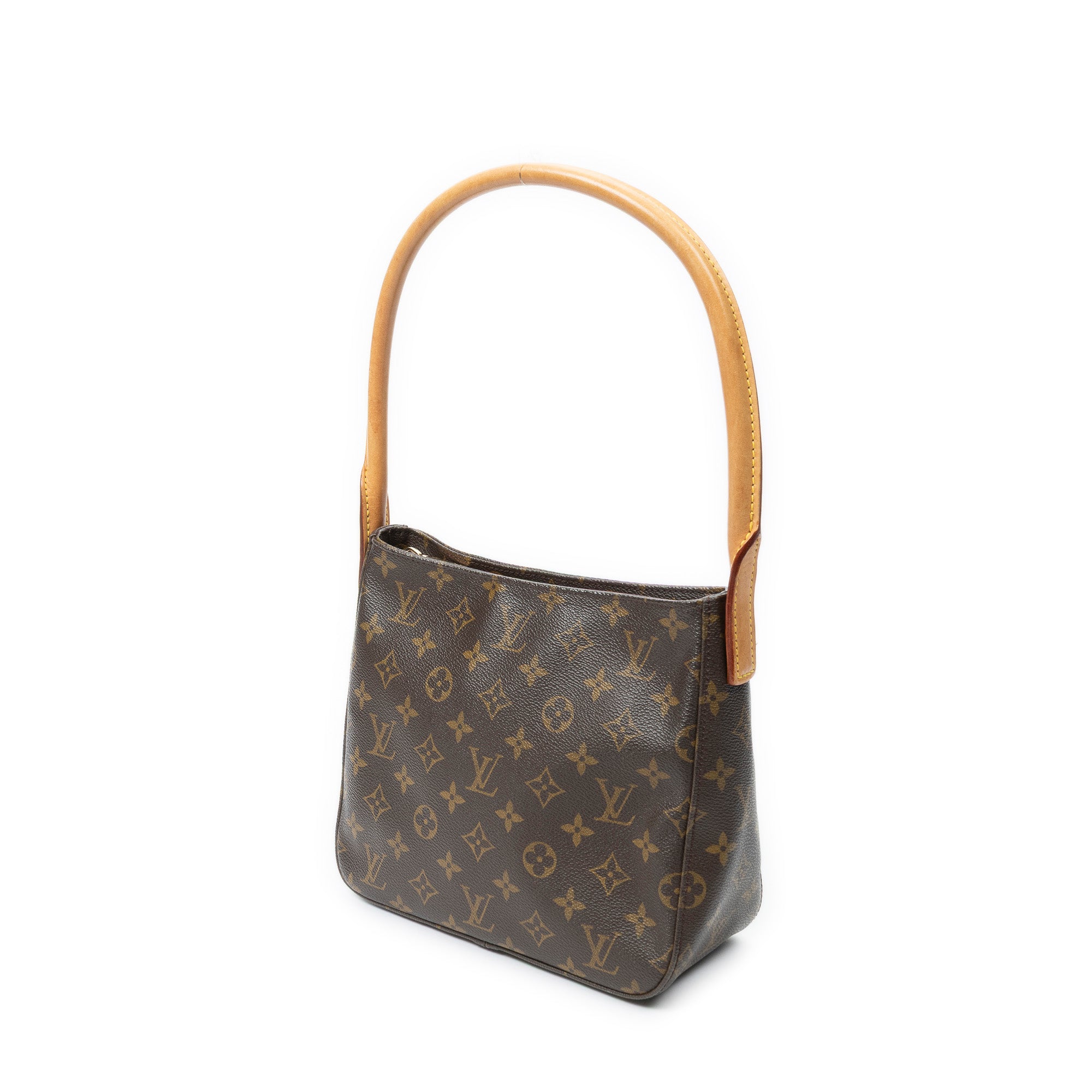Shoulder Bag Looping MM Brown Monogram Canvas