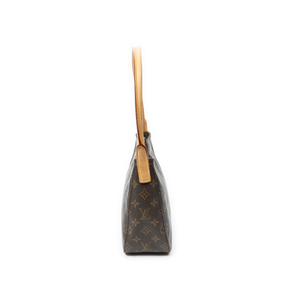 Shoulder Bag Looping MM Brown Monogram Canvas