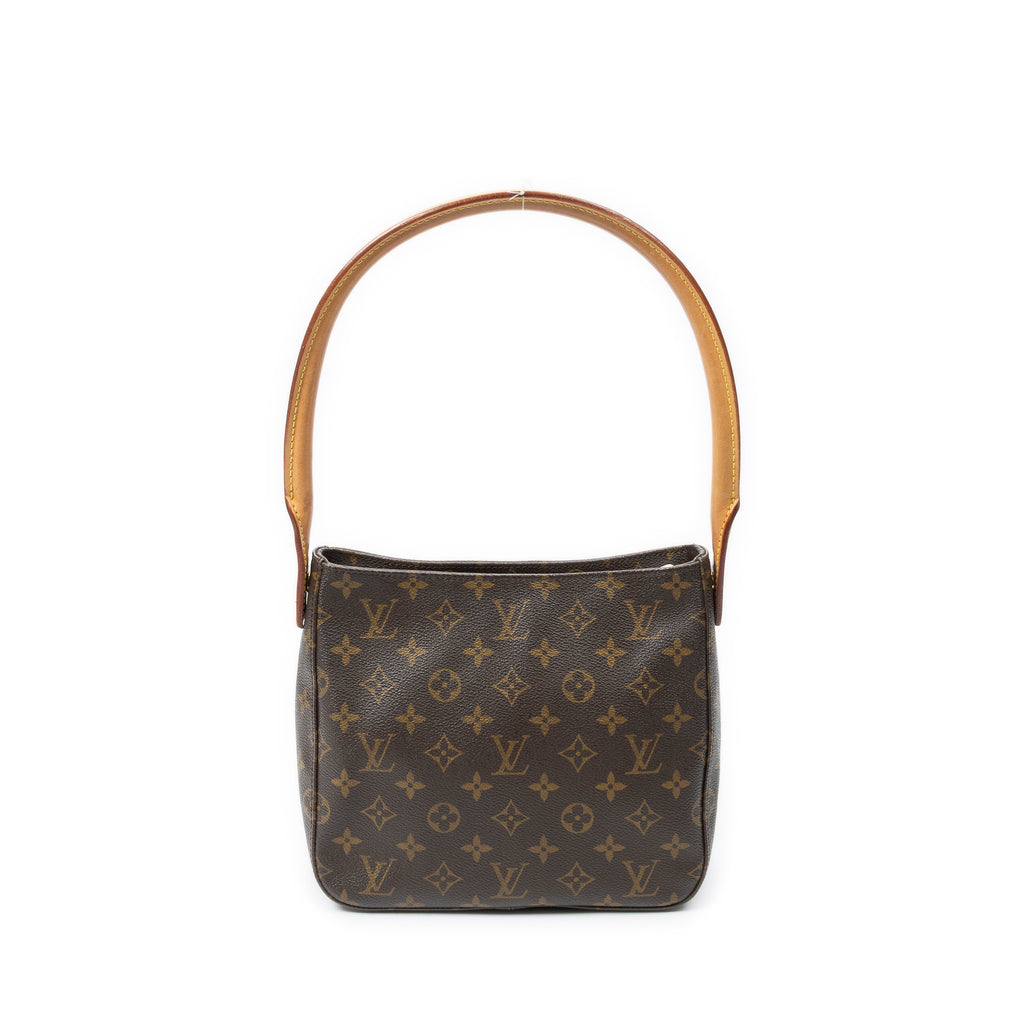 Shoulder Bag Looping MM Brown Monogram Canvas