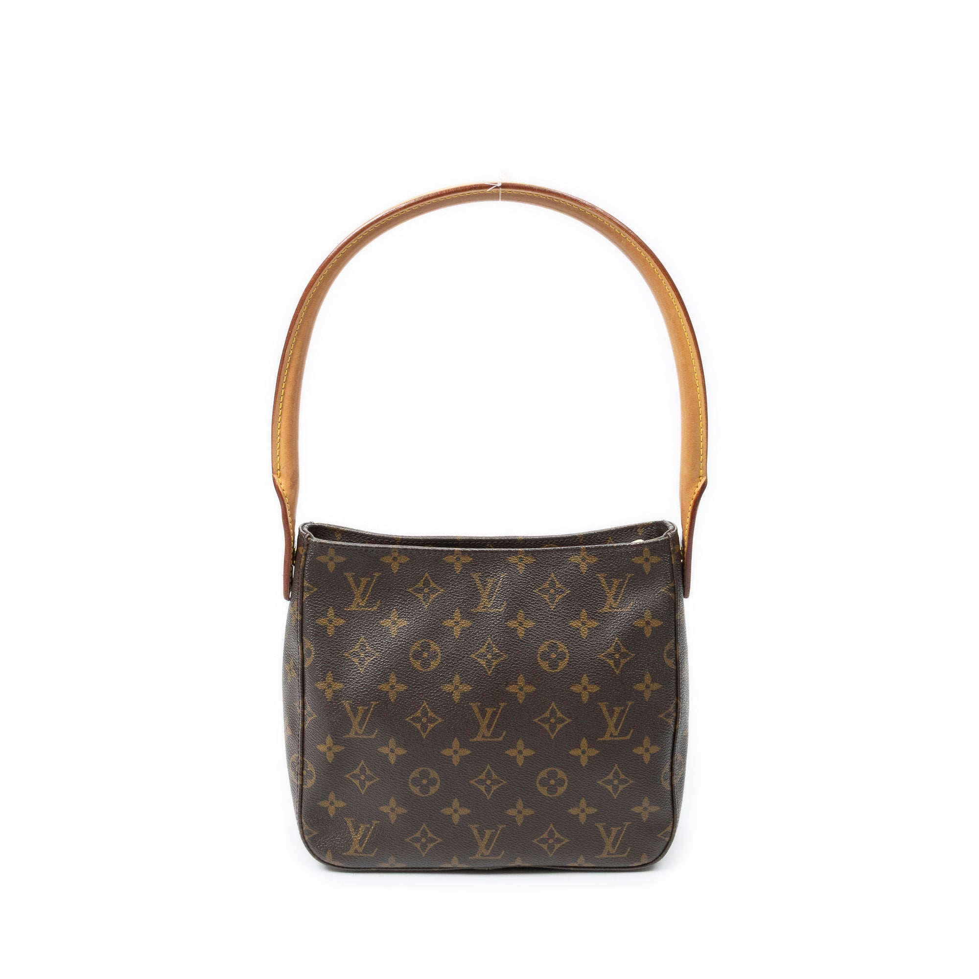 Shoulder Bag Looping MM Brown Monogram Canvas