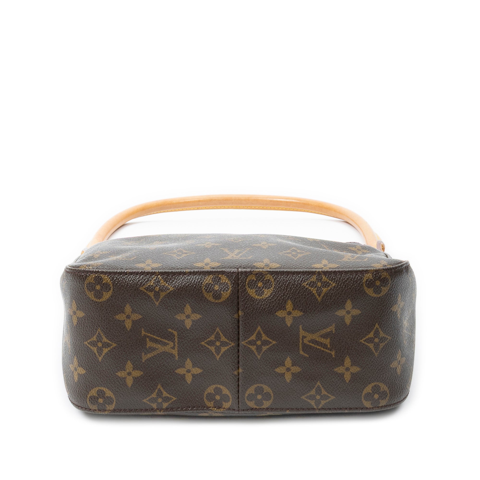 Shoulder Bag Looping MM Brown Monogram Canvas