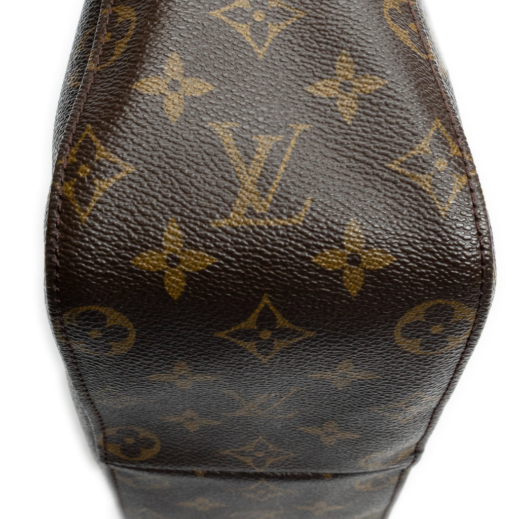 Shoulder Bag Looping MM Brown Monogram Canvas