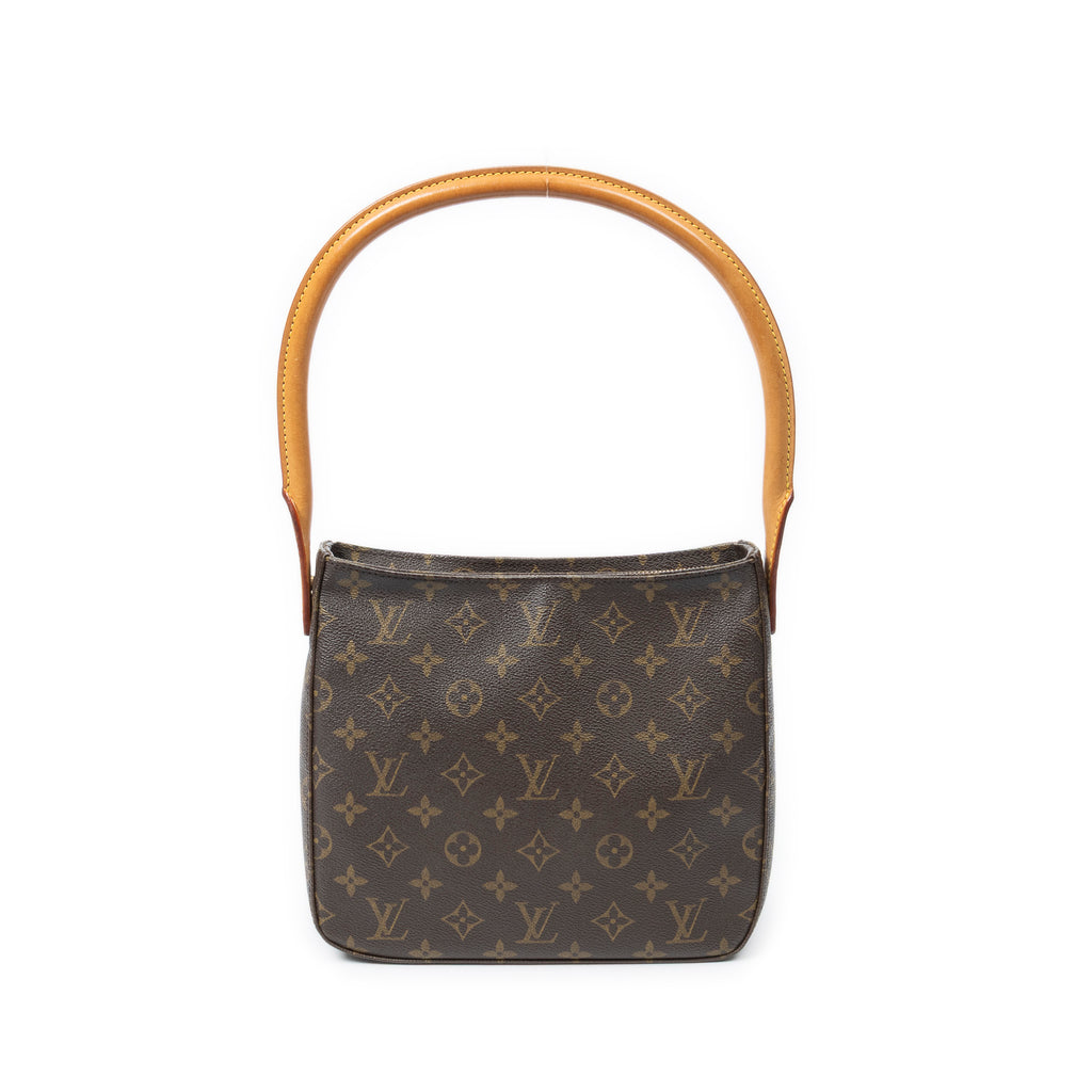 Shoulder Bag Looping MM Brown Monogram Canvas