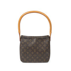 Shoulder Bag Looping MM Brown Monogram Canvas