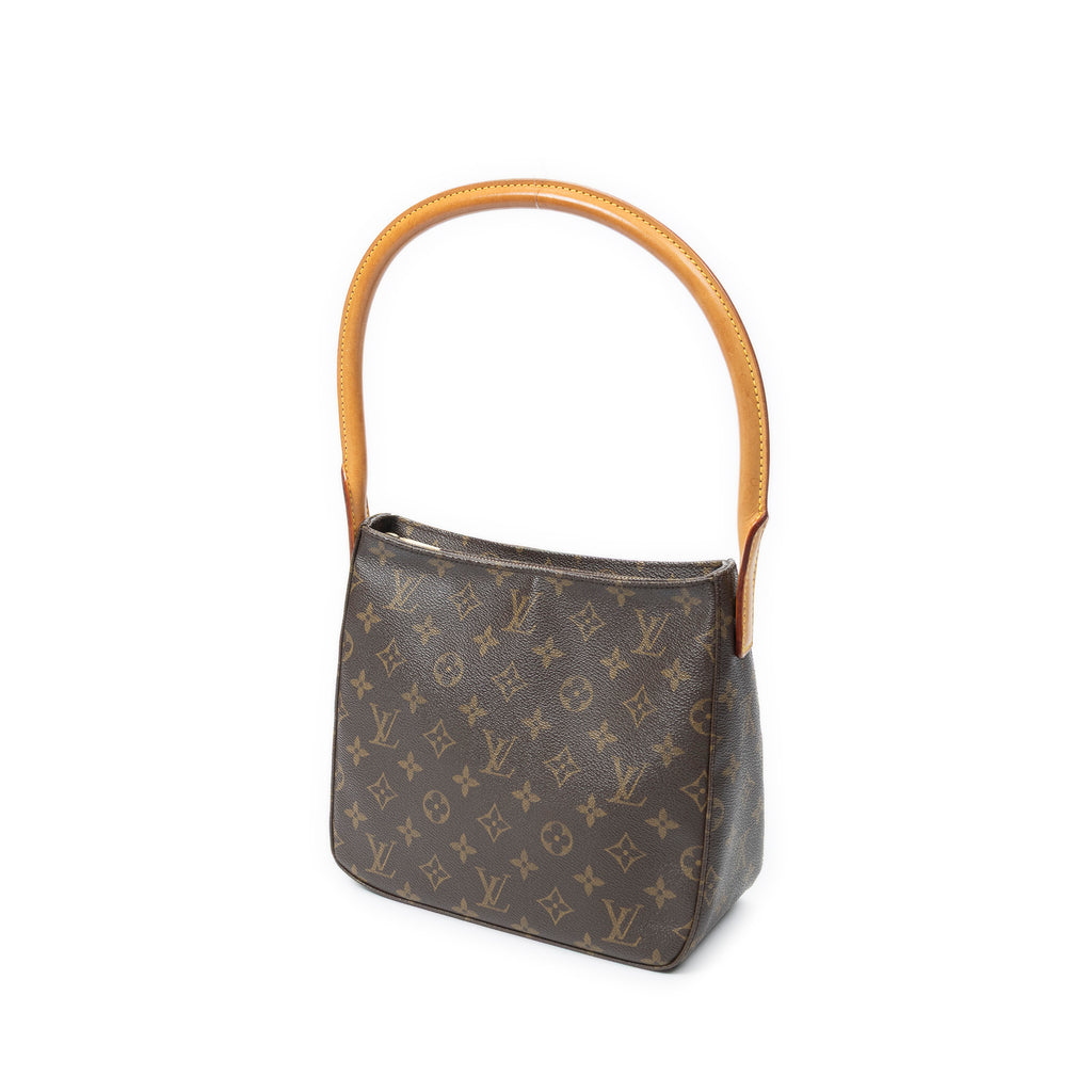 Shoulder Bag Looping MM Brown Monogram Canvas