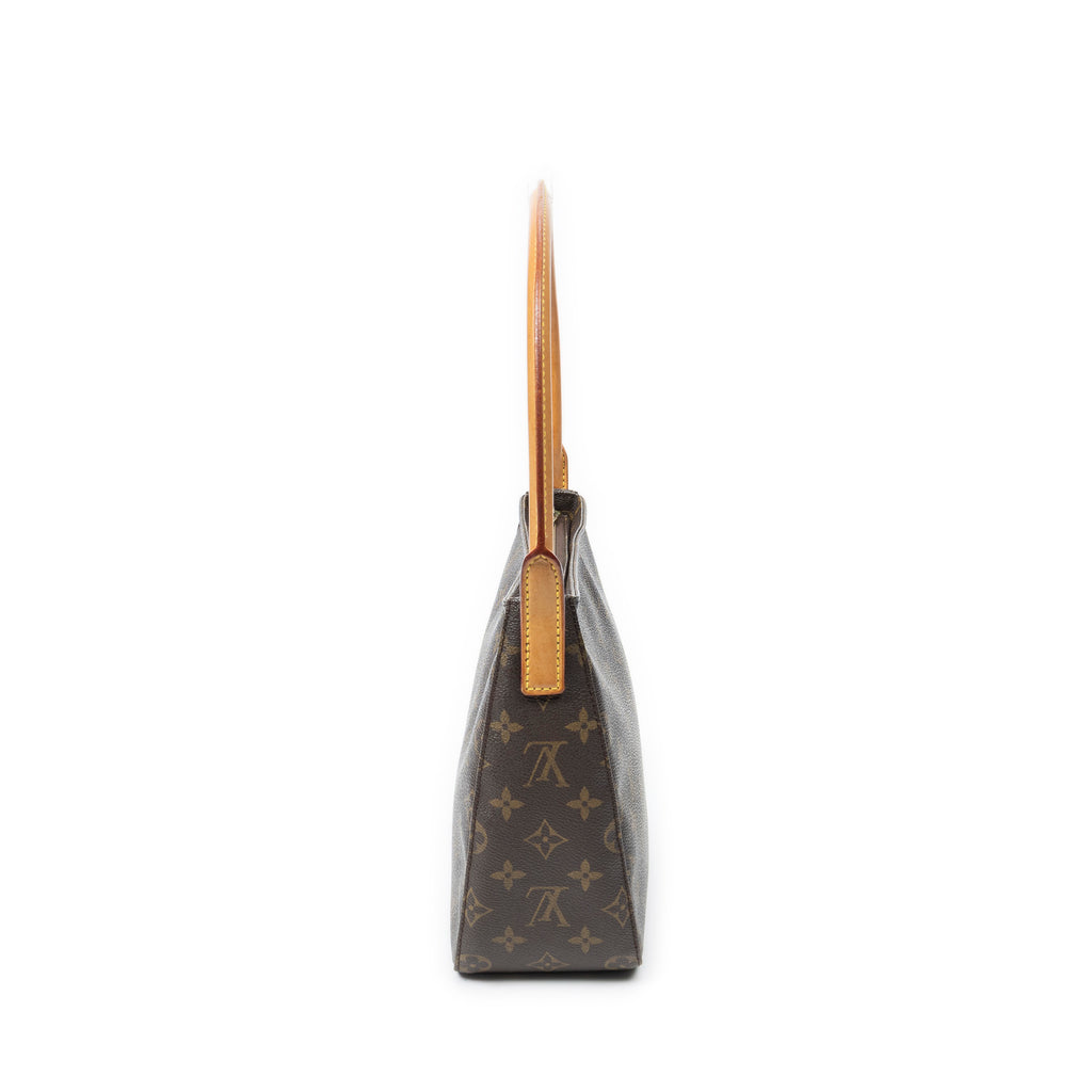 Shoulder Bag Looping MM Brown Monogram Canvas