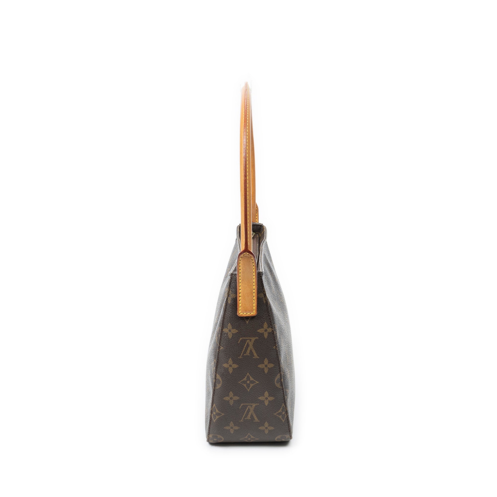 Shoulder Bag Looping MM Brown Monogram Canvas
