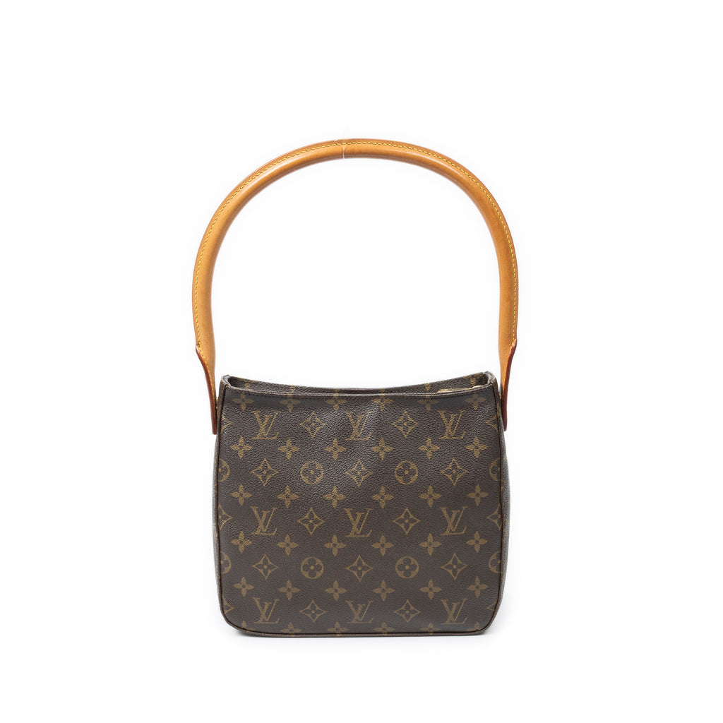 Shoulder Bag Looping MM Brown Monogram Canvas