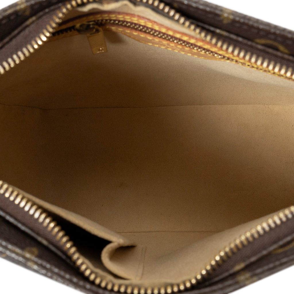 Shoulder Bag Looping MM Brown Monogram Canvas