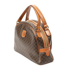 Sac à main Dome Bowler Bag en toile enduite Macadam marron