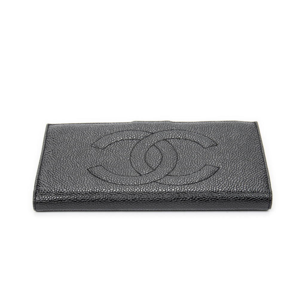 Wallet Timeless French Purse Wallet Black Caviar Leather