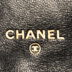 Wallet Timeless French Purse Wallet Black Calfskin Leather