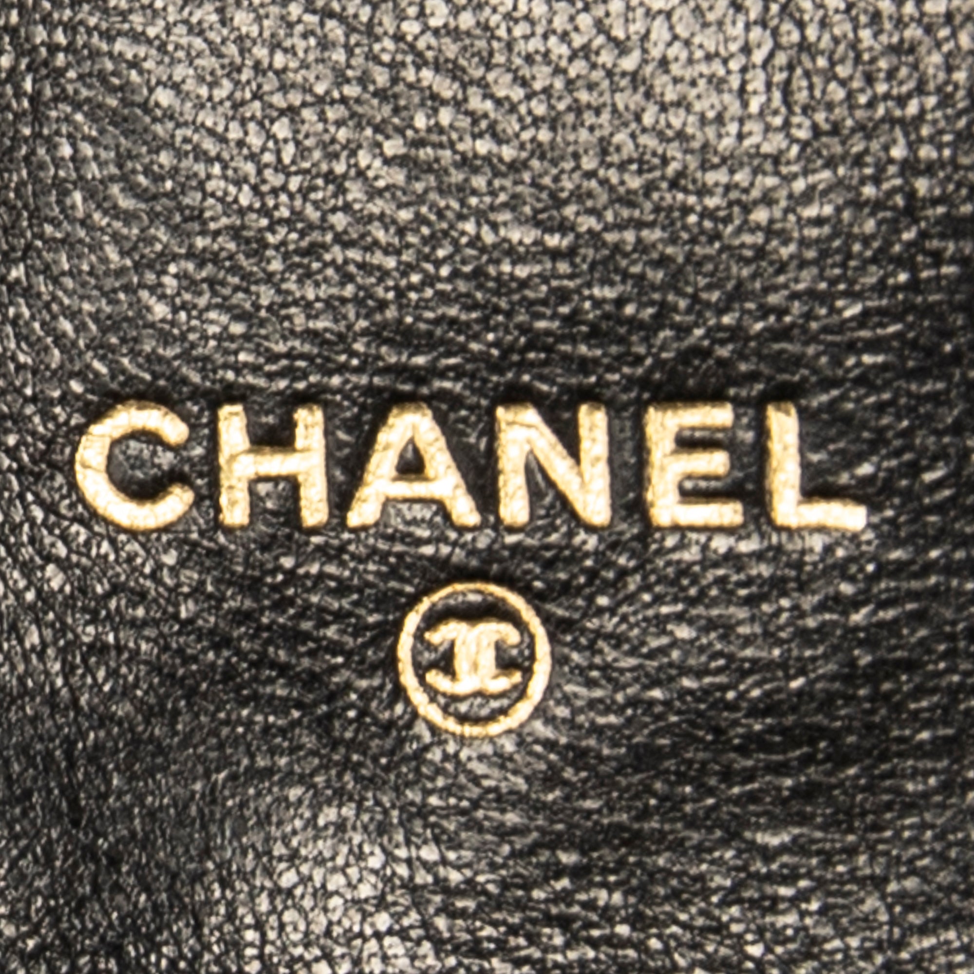 Wallet Timeless French Purse Wallet Black Calfskin Leather