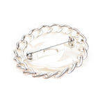 Brooch CC Turnlock Motif Brooch Silver Silver Plated