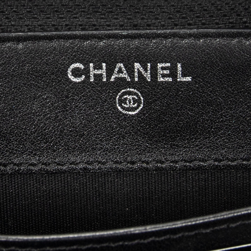 Wallet Timeless Zip Around Wallet Black Caviar Leather