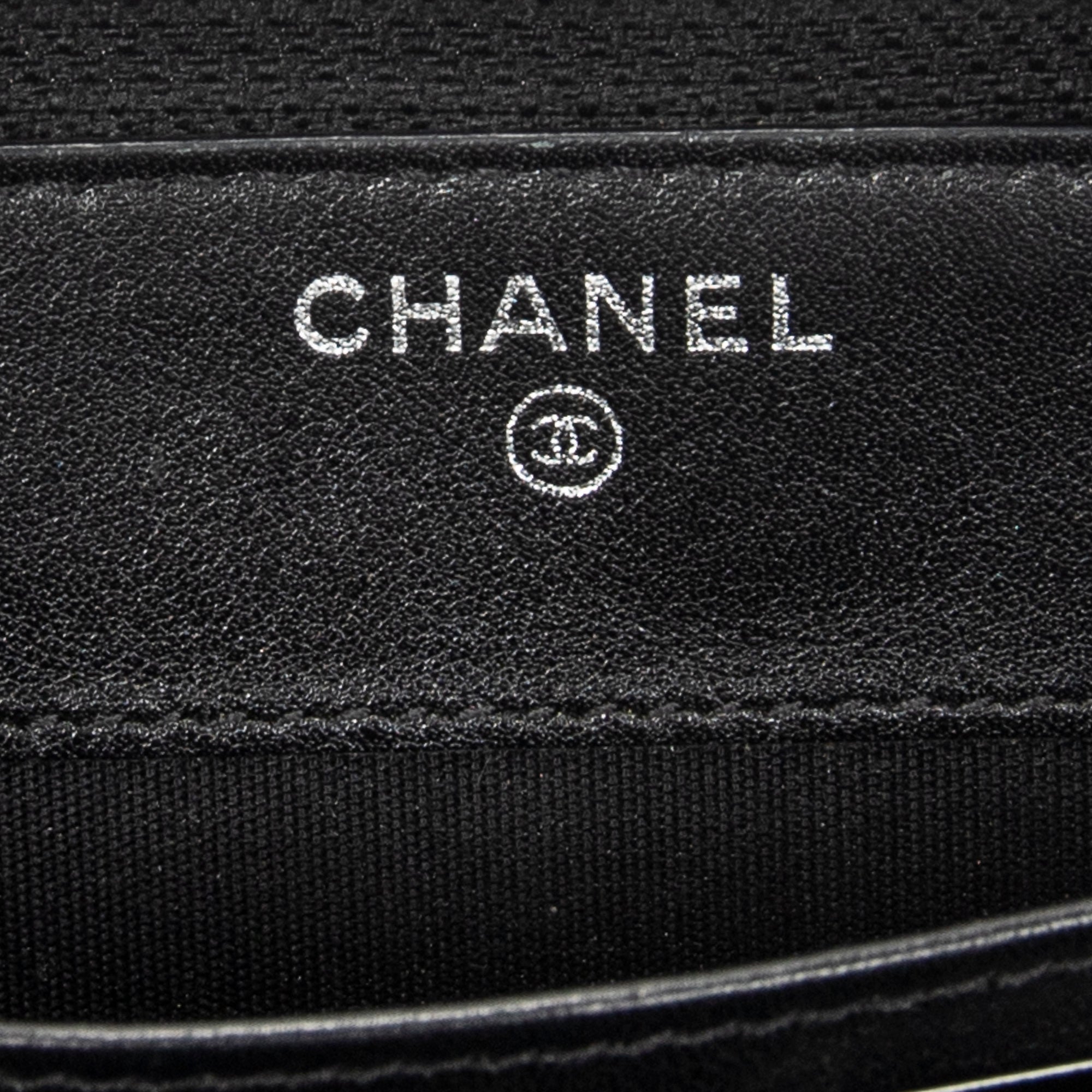 Wallet Timeless Zip Around Wallet Black Caviar Leather