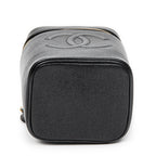 Handbag Timeless Tall Vanity Case Black Caviar Leather