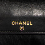 Wallet Timeless Compact Bifold Wallet Black Caviar Leather