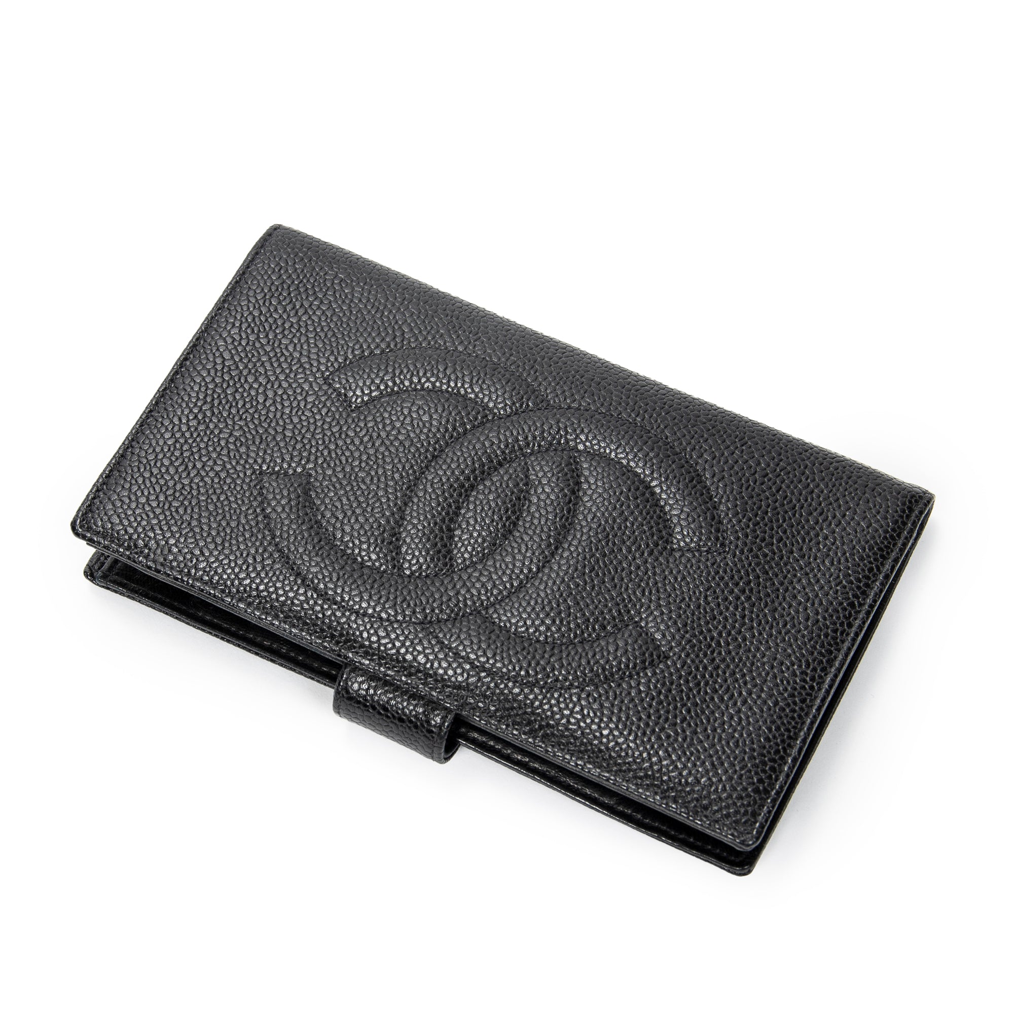 Wallet Timeless French Purse Wallet Black Caviar Leather