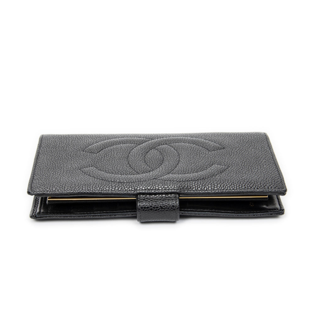 Wallet Timeless French Purse Wallet Black Caviar Leather