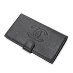 Wallet Timeless French Purse Wallet Black Caviar Leather