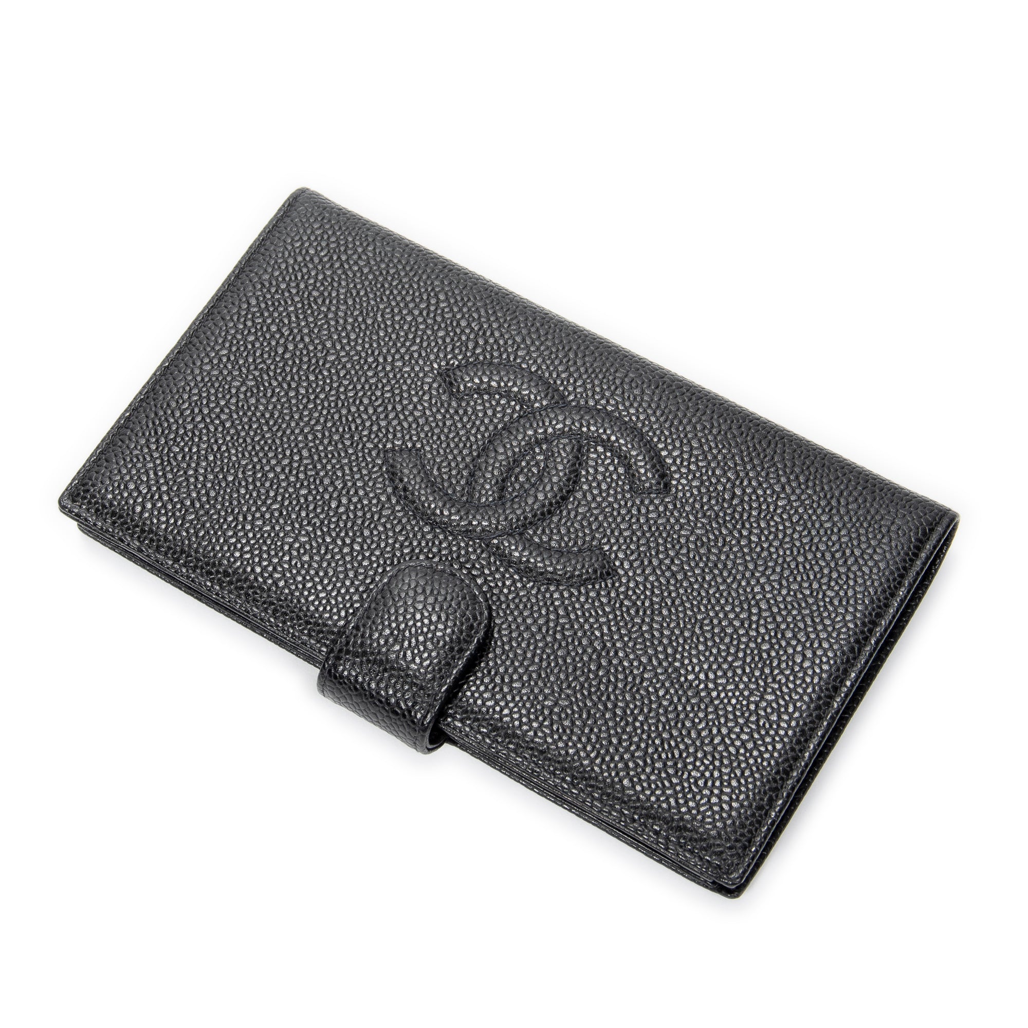 Wallet Timeless French Purse Wallet Black Caviar Leather