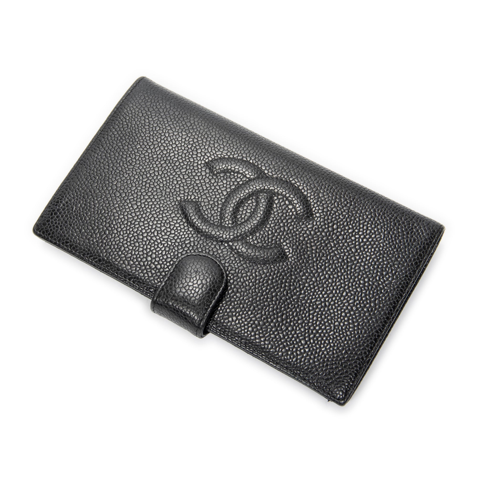 Wallet Timeless French Purse Wallet Black Caviar Leather