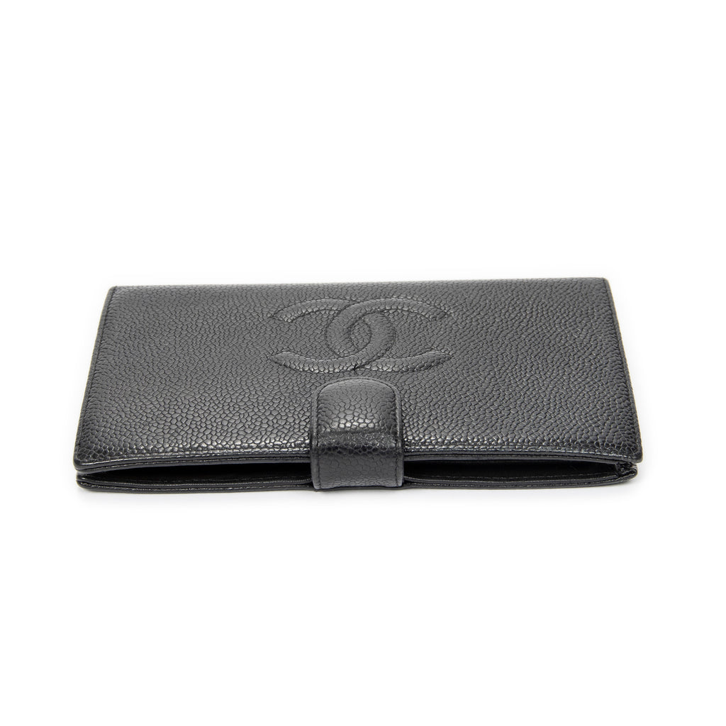 Wallet Timeless French Purse Wallet Black Caviar Leather
