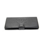 Wallet Timeless French Purse Wallet Black Caviar Leather