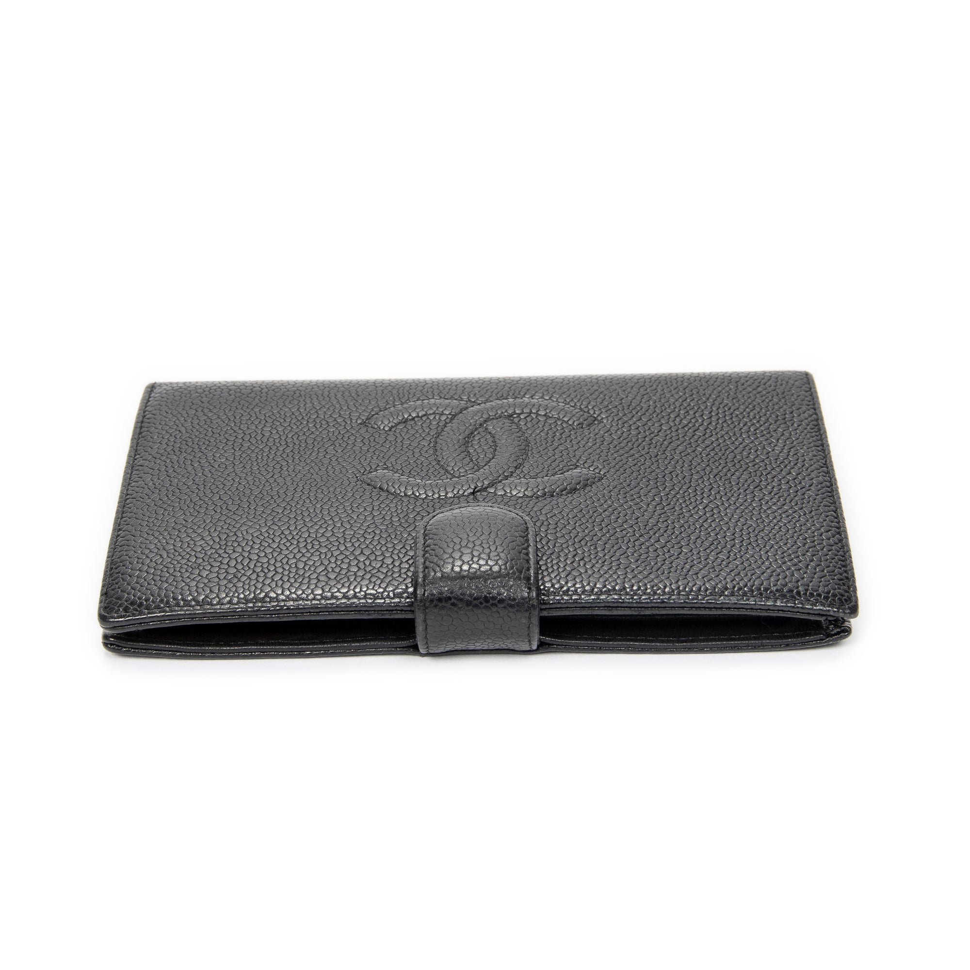 Wallet Timeless French Purse Wallet Black Caviar Leather