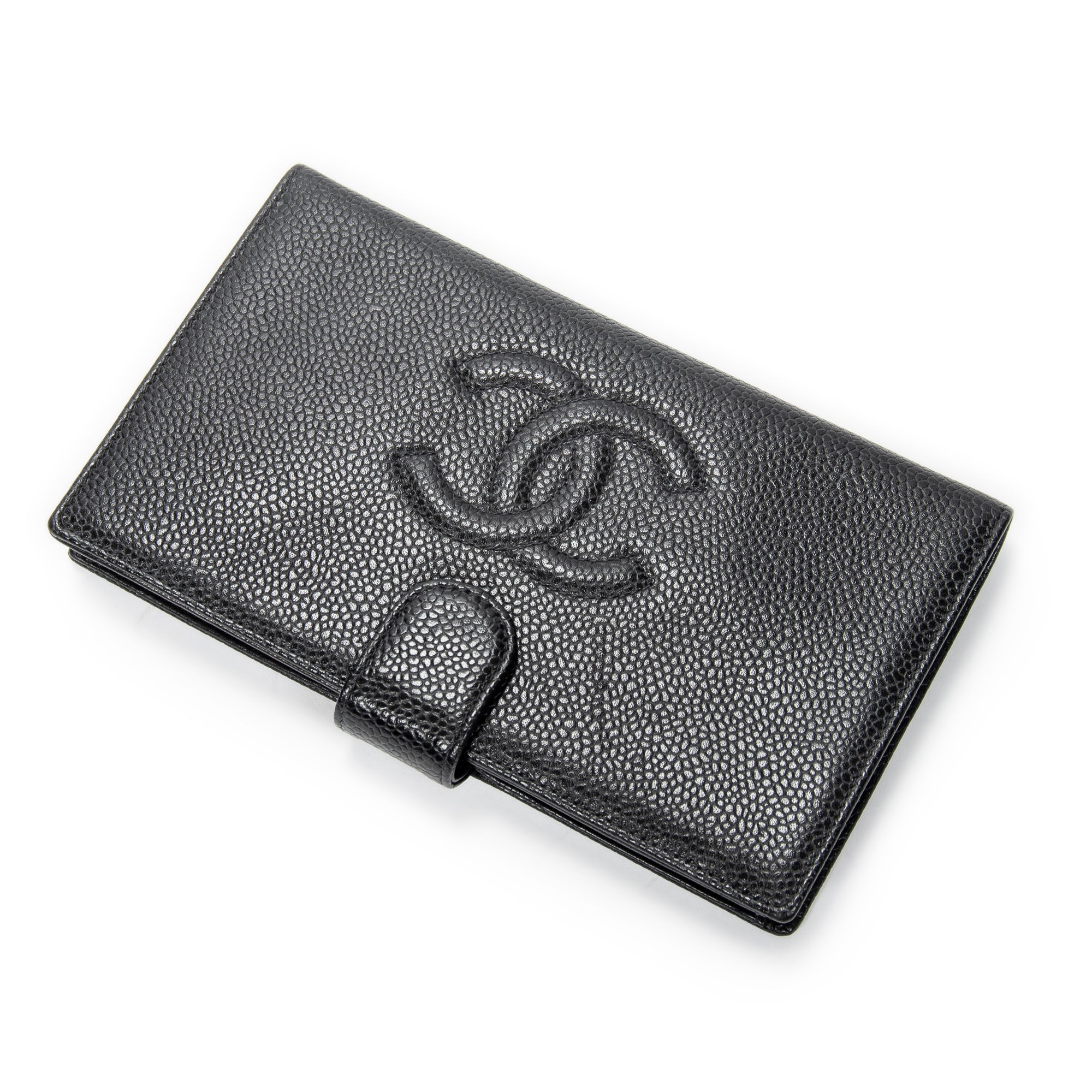 Wallet Timeless French Purse Wallet Black Caviar Leather