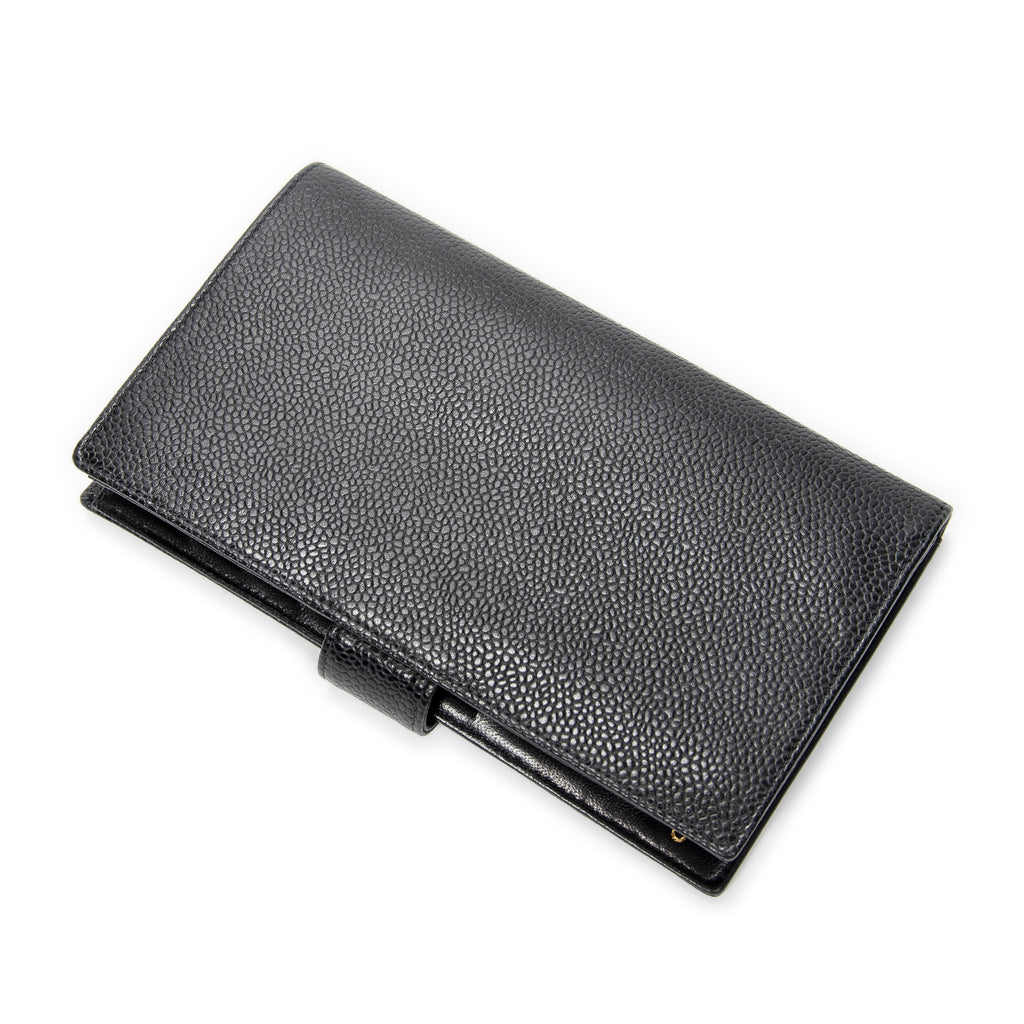 Wallet Timeless French Purse Wallet Black Caviar Leather