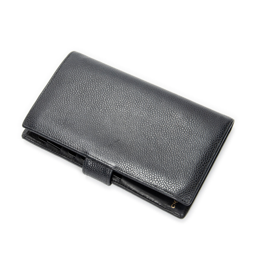 Wallet Timeless French Purse Wallet Black Caviar Leather
