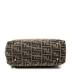 Handbag Small Open Tote Brown Zucca Canvas